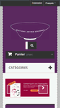 Mobile Screenshot of editionsamyris.com